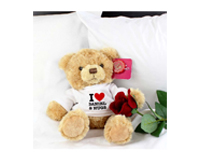 Personalised Valentine's Teddy Bears