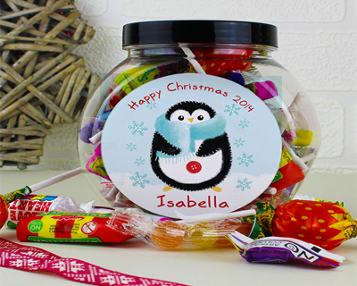 Personalised Christmas Sweets & Chocolate