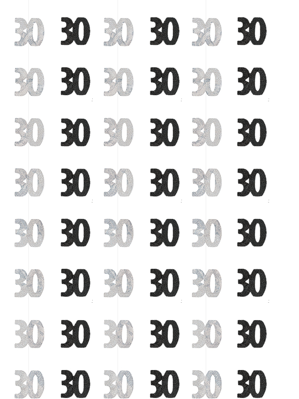 30 Age Prism Hanging Decoration Novelties Parties Direct Ltd