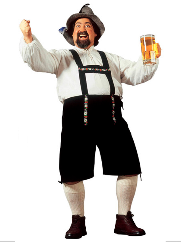 man in lederhosen