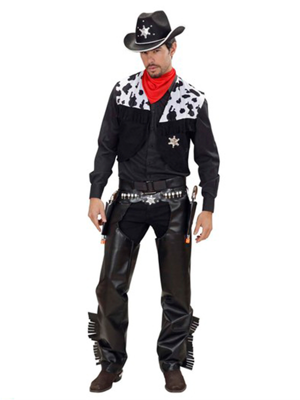 Cowboy Costume - Black - Novelties (Parties) Direct Ltd