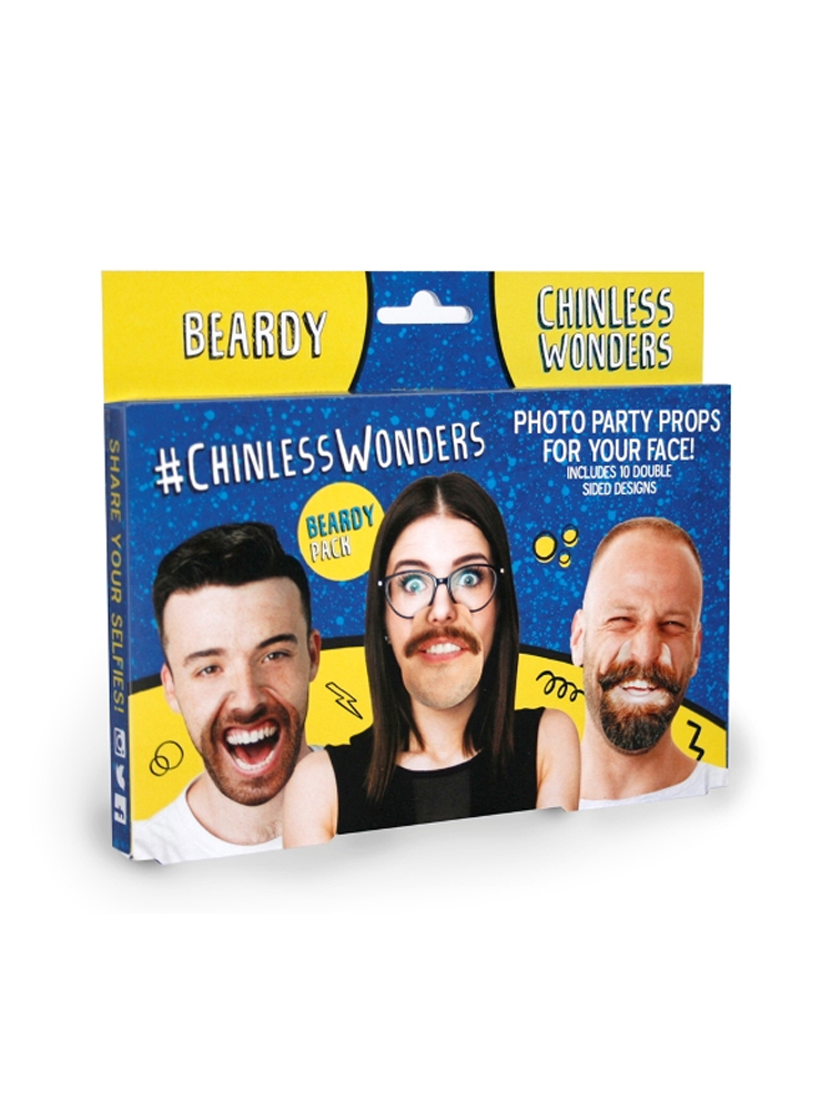 Beardy Chinless Wonders Face Mats
