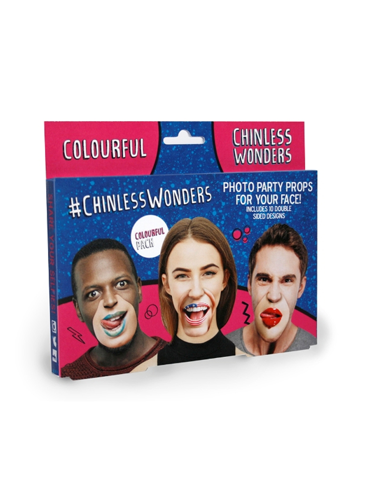 Colourfull Chinless Wonders Face Mats  