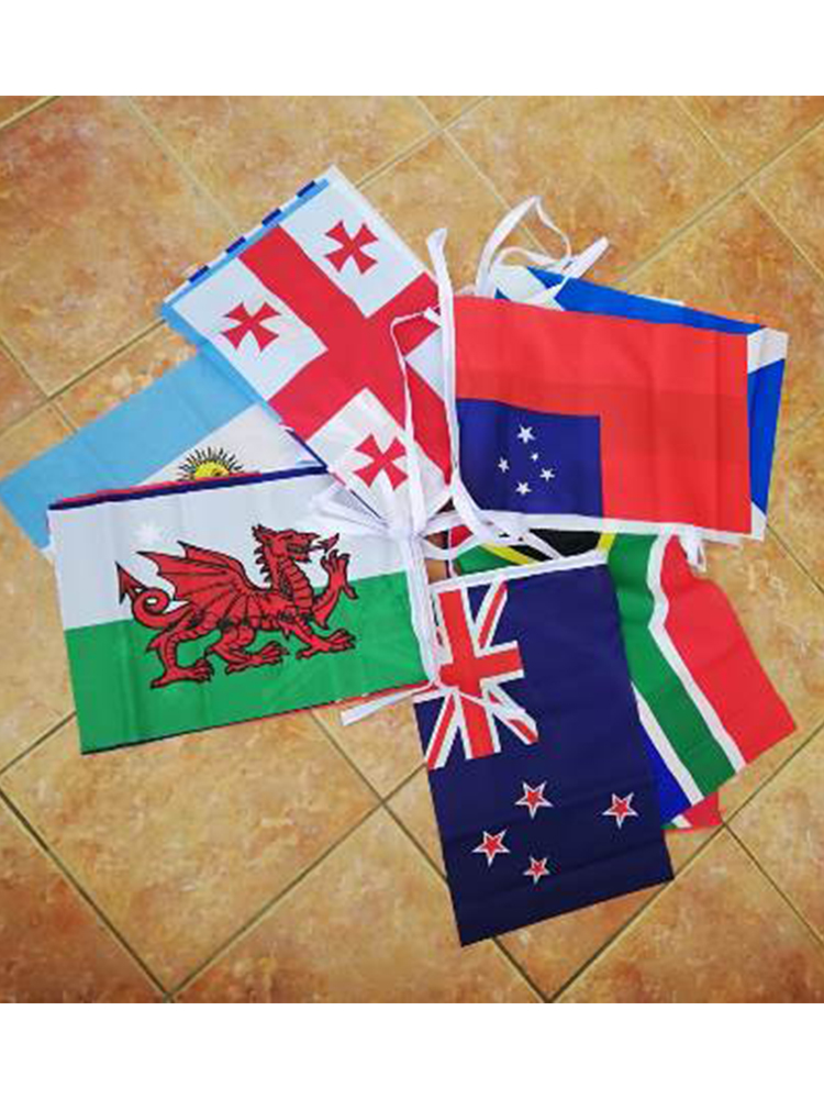 Rugby World Cup 2019 bunting (20 Flags size 18″ x 12″)