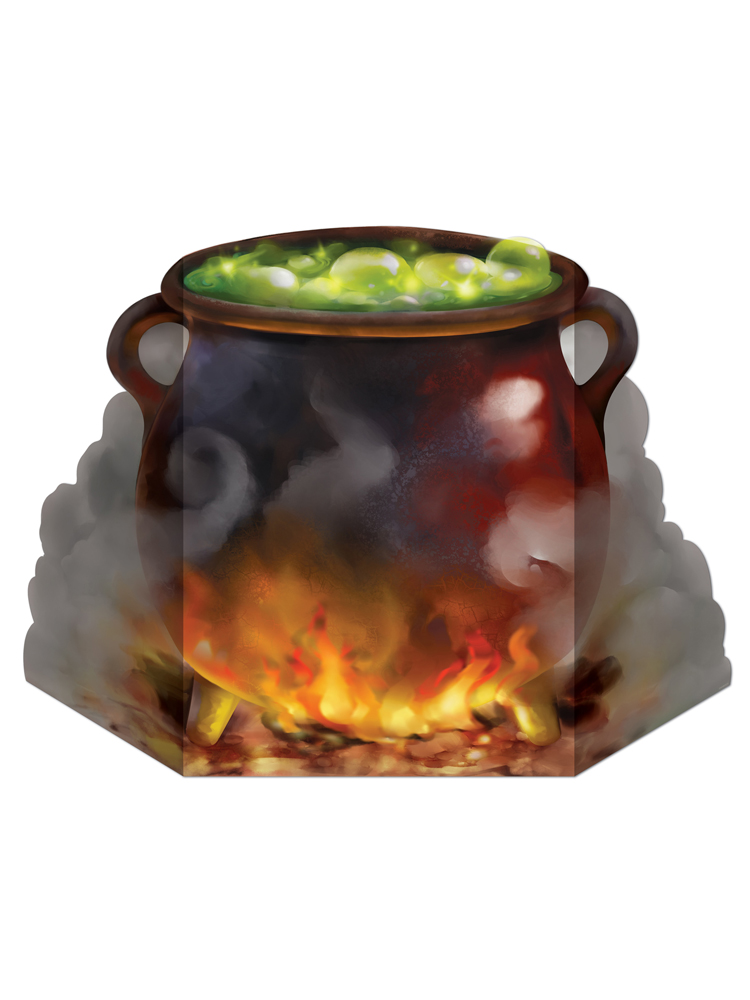 Witch's Cauldron Stand-Up 3' ½" x 23½"