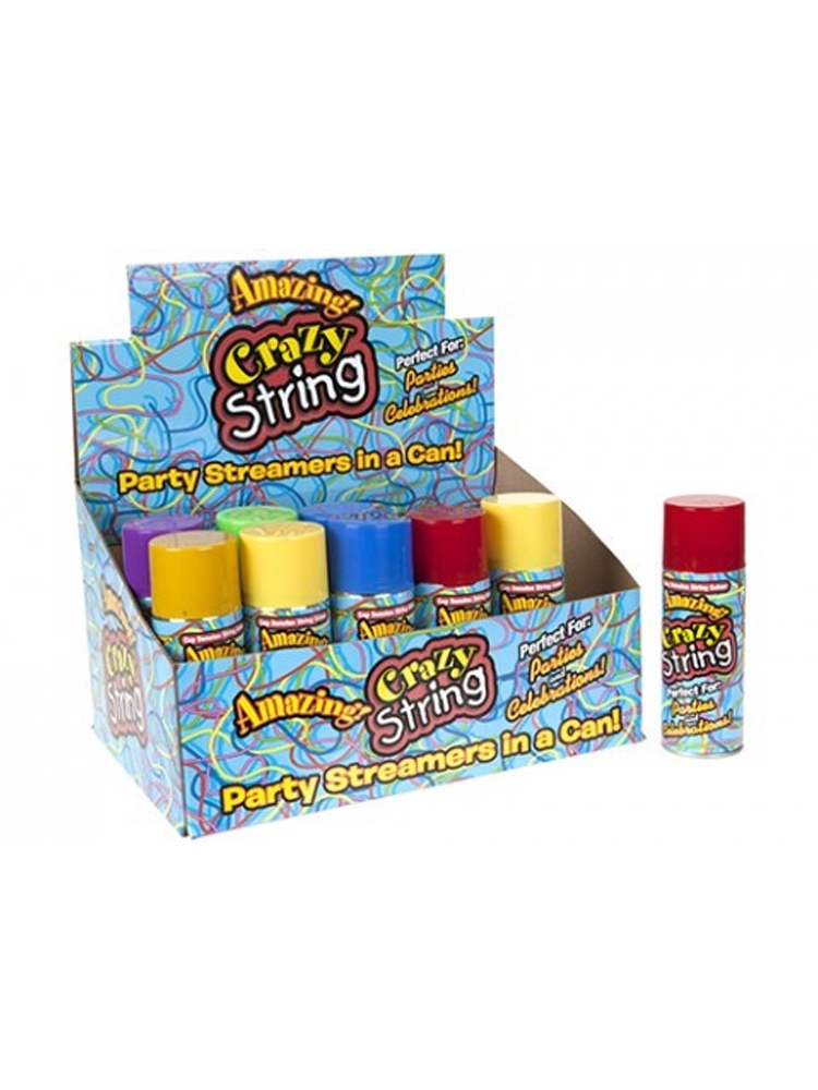 Silly String - Pack of 24 - Assorted Colours