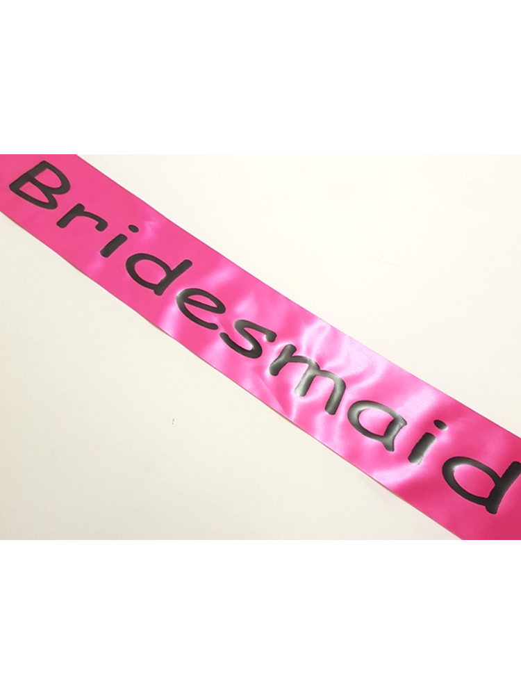 Bridesmaid Sash