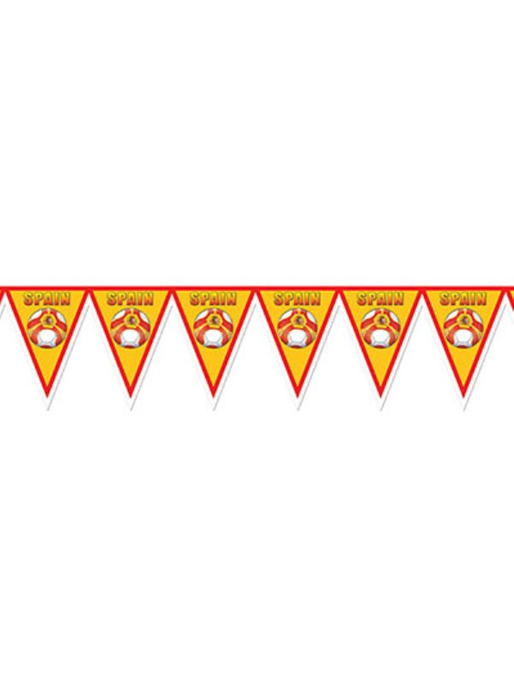 Spain Football Bunting    