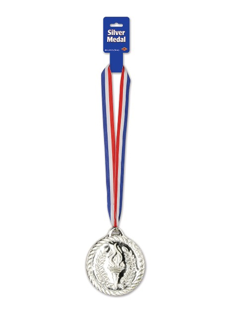 Silver Medal with Ribbon