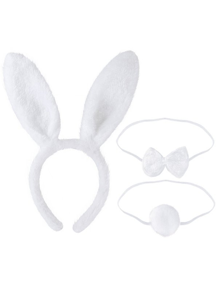 Bunny Ears with Tail and Bow