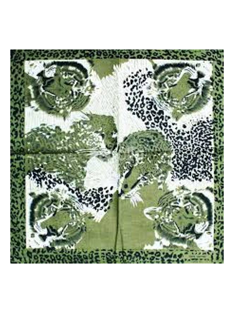 Leopard Print Safari Bandana 