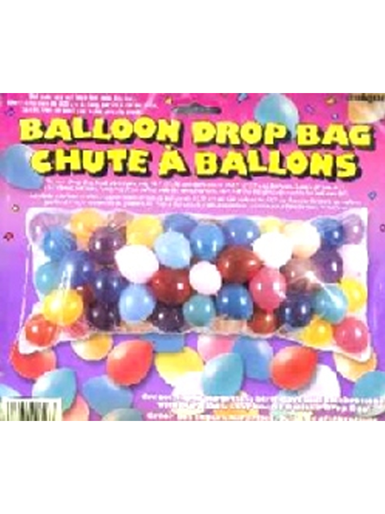 Clear Balloon Drop Bag Measures 80" Long X 36" Wide.(Qty per unit: 1)