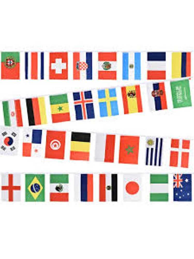 World Cup 2018 Country Bunting 