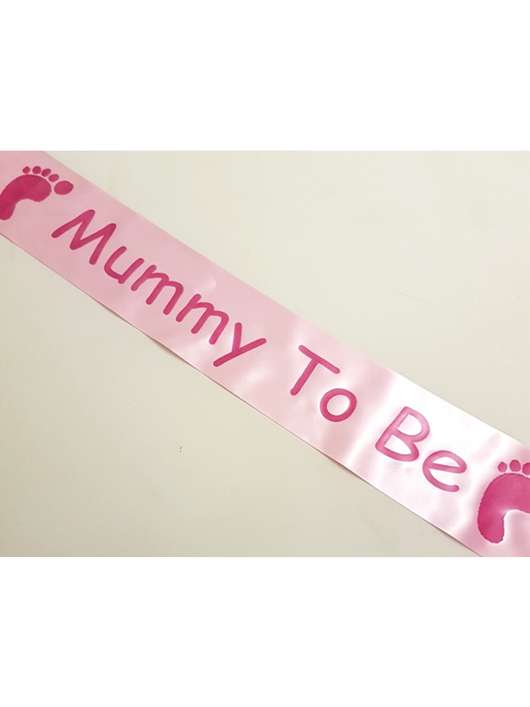 Mummy To Be Sash - Pink