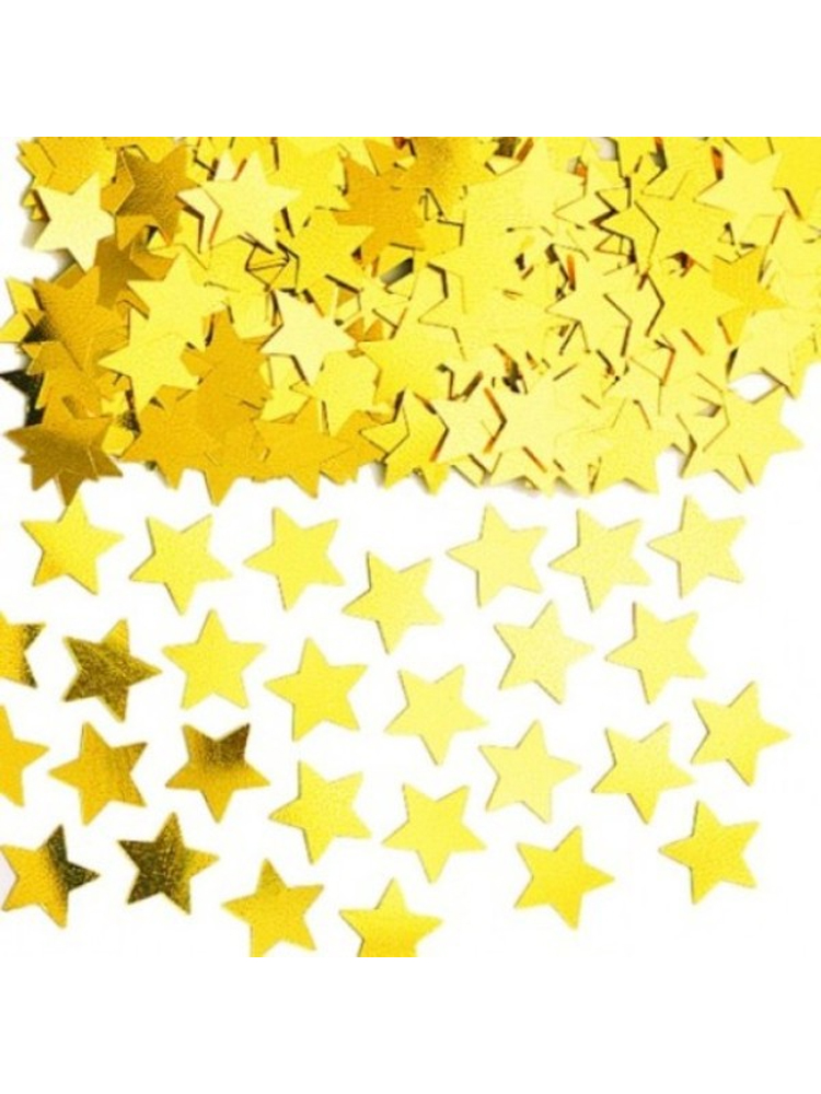 Large Gold Star Confetti 14gm 