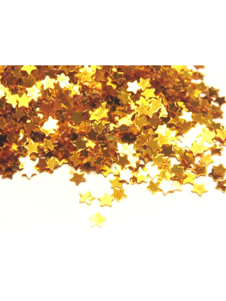 Mini Gold Star Confetti 14gm