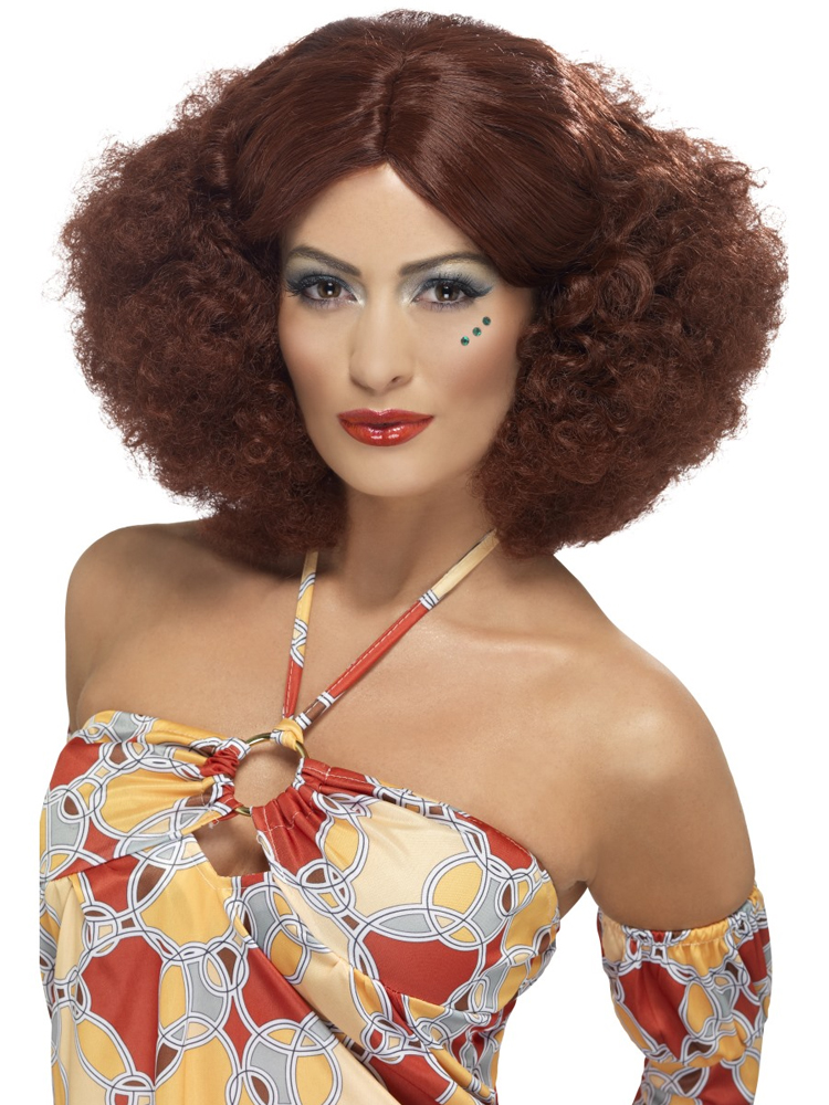 70'S Afro Wig,Auburn