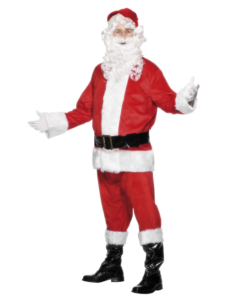 Velour Santa Costume 