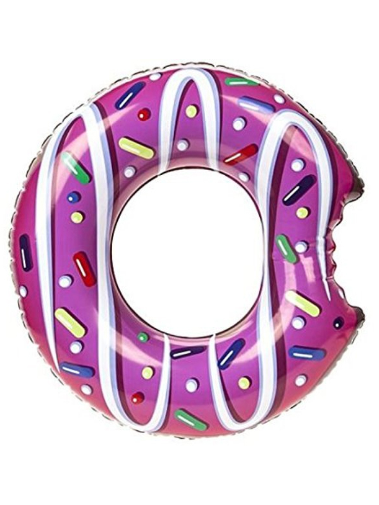 Large Inflatable Doughnut Swim Ring - 48"/122cm