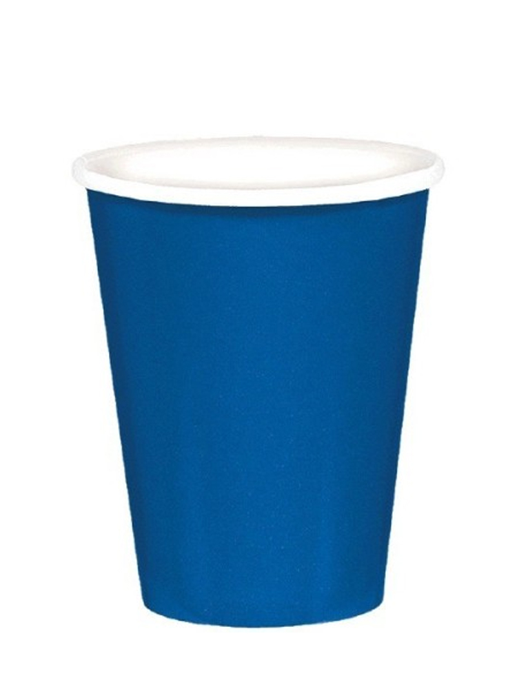 Royal Blue 9" Paper Cups