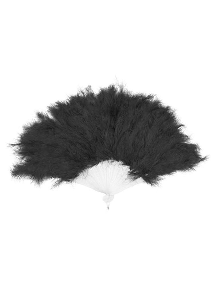 Feathered Fan - Black