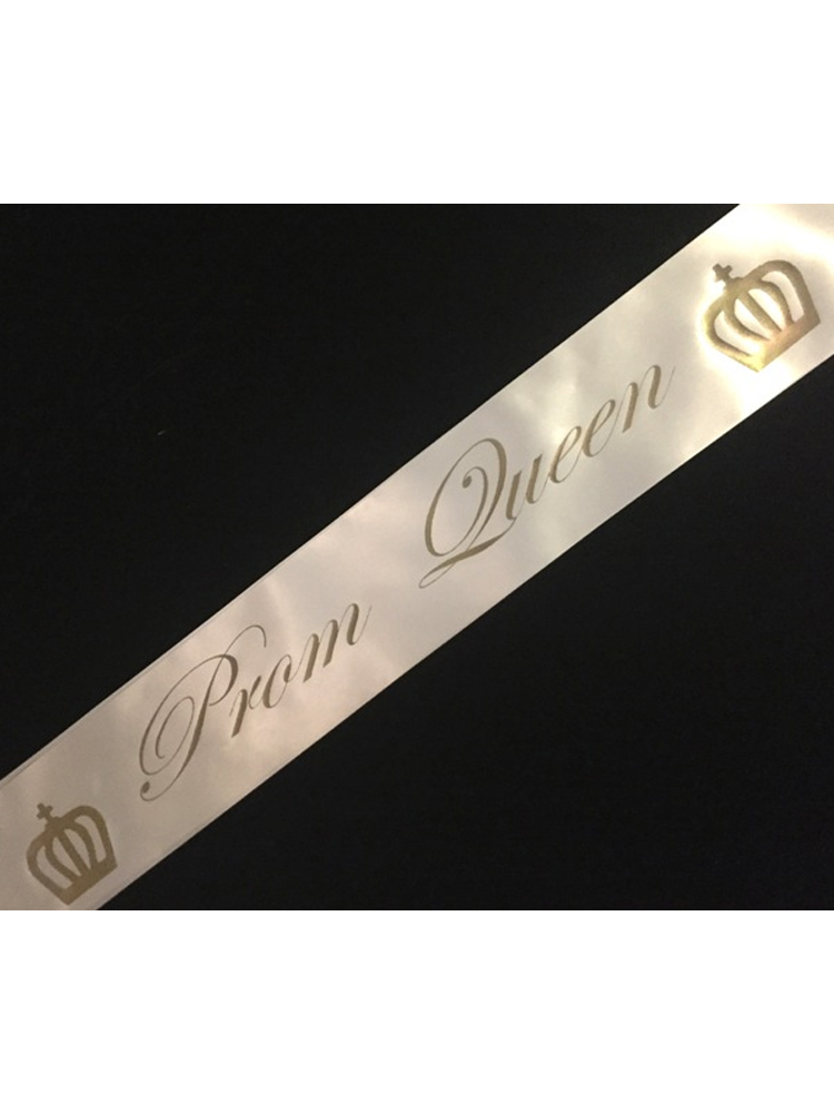 Prom Queen Satin Sash (1) 