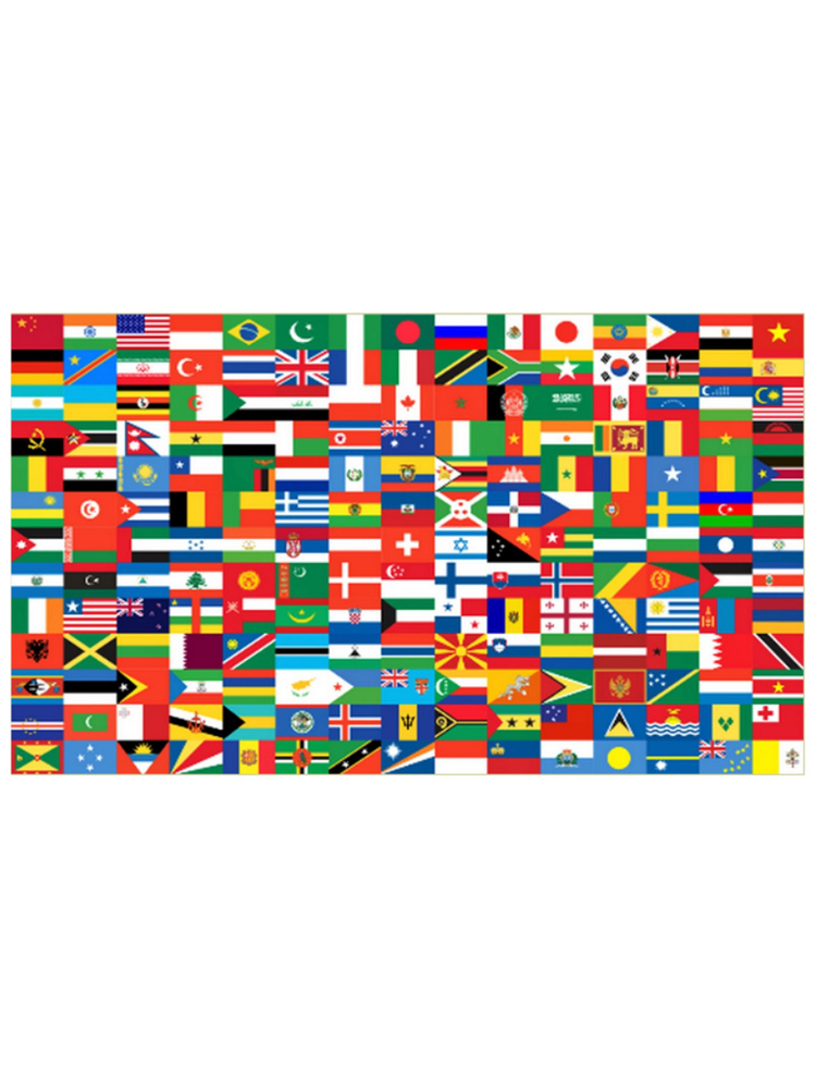 Flags of the World Flag 5ft x 3ft