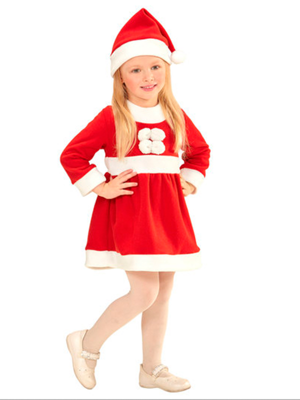 Santa Girl(0-9 M) (Dress Hat)