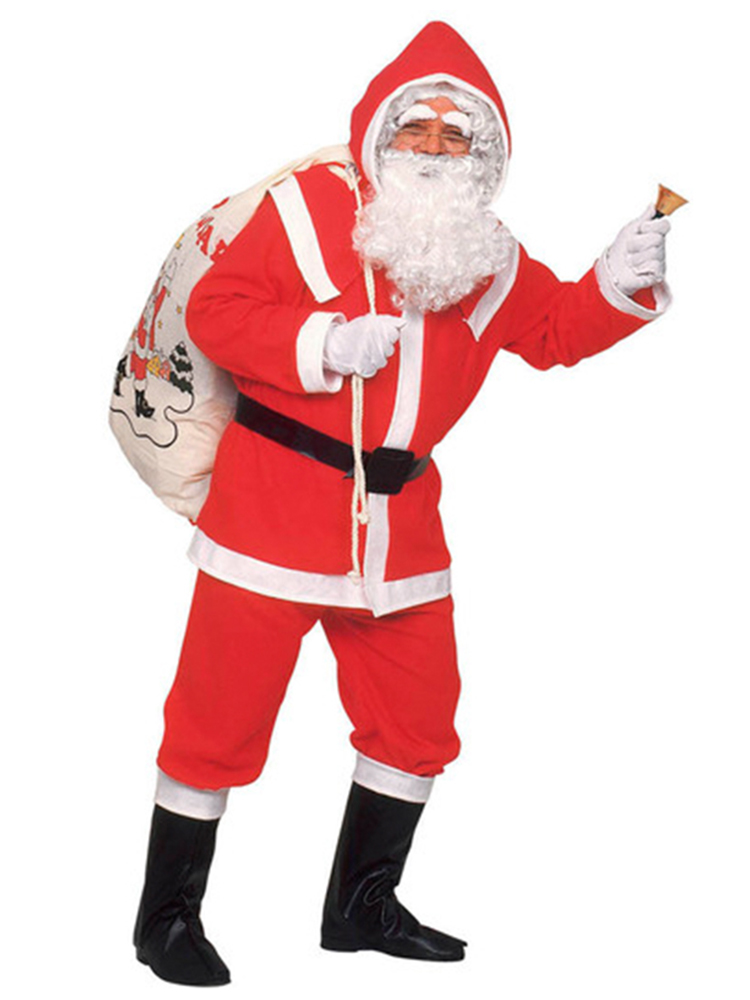 Deluxe Flannel Santa