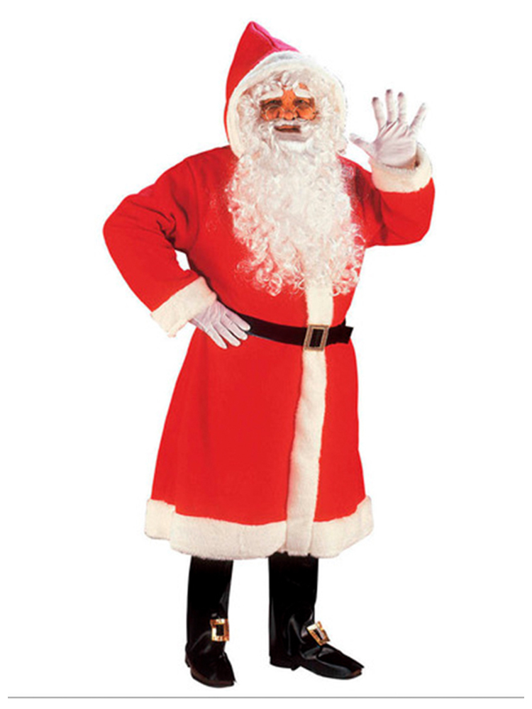 Santa Gown Super Deluxe Costume