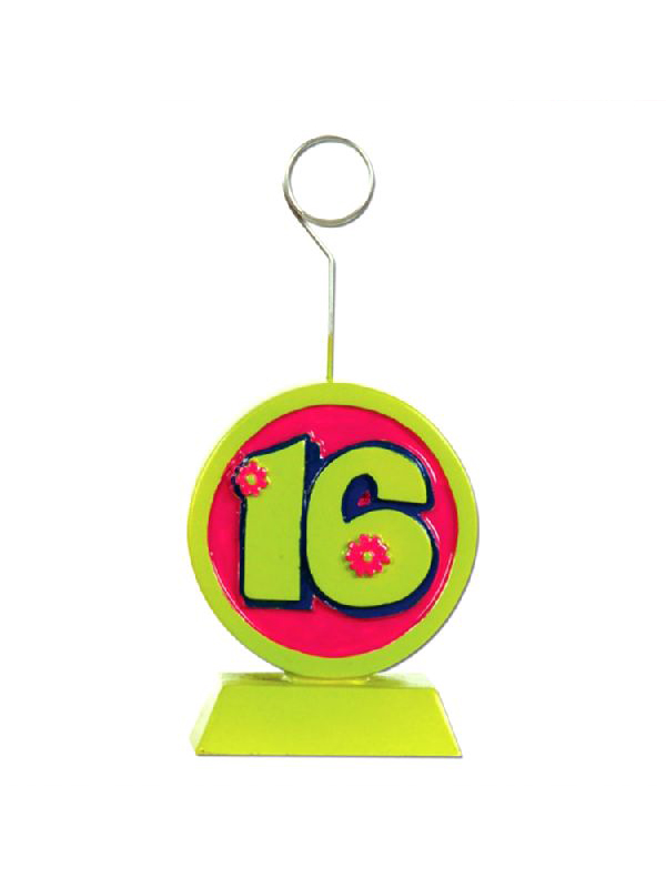 Balloon/Photo Holder Sweet 16 