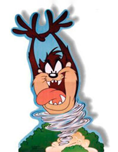 Taz - The Tasmanian Devil Cardboard Cutout