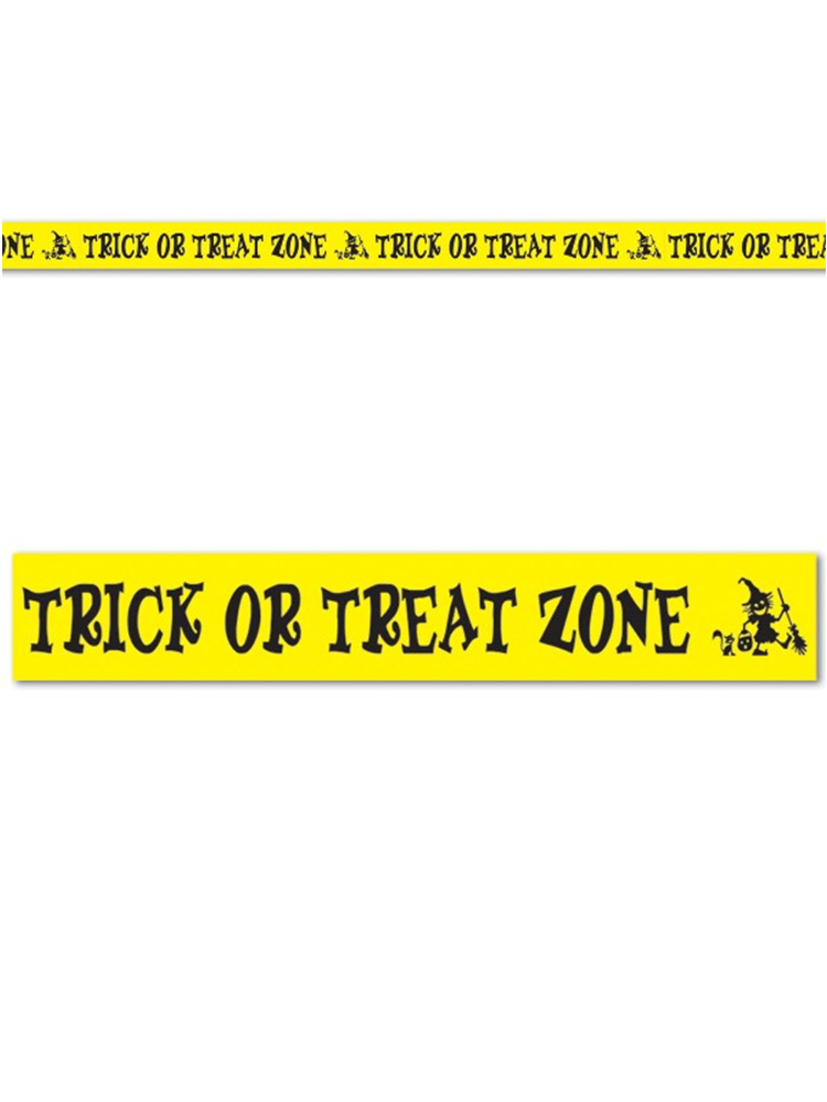 Trick Or Treat Zone Party Tape 