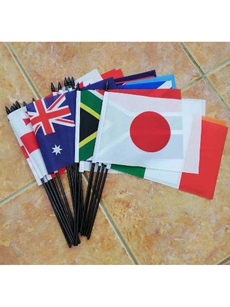 Rugby World Cup 2019 medium hand flag (20 flags Size 9″x6")
