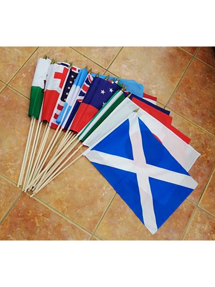 Rugby World Cup 2019 large hand flag pack (20 flags)
