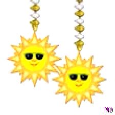 Dangling Sun Decoration