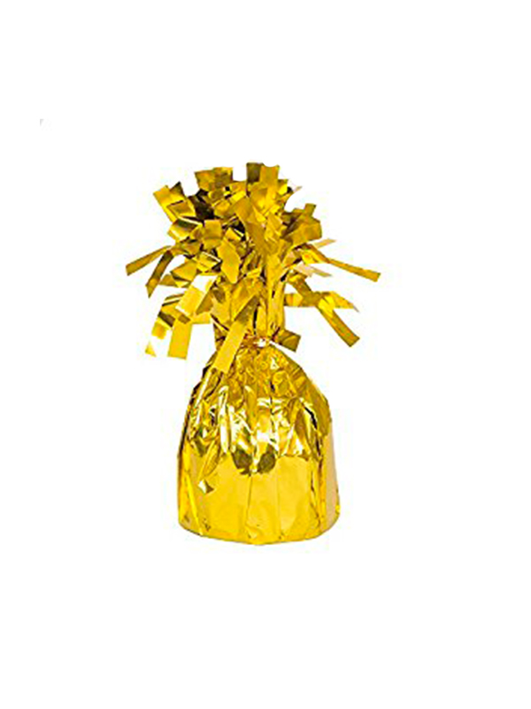 Balloon Weight Foil Wrapped Gold