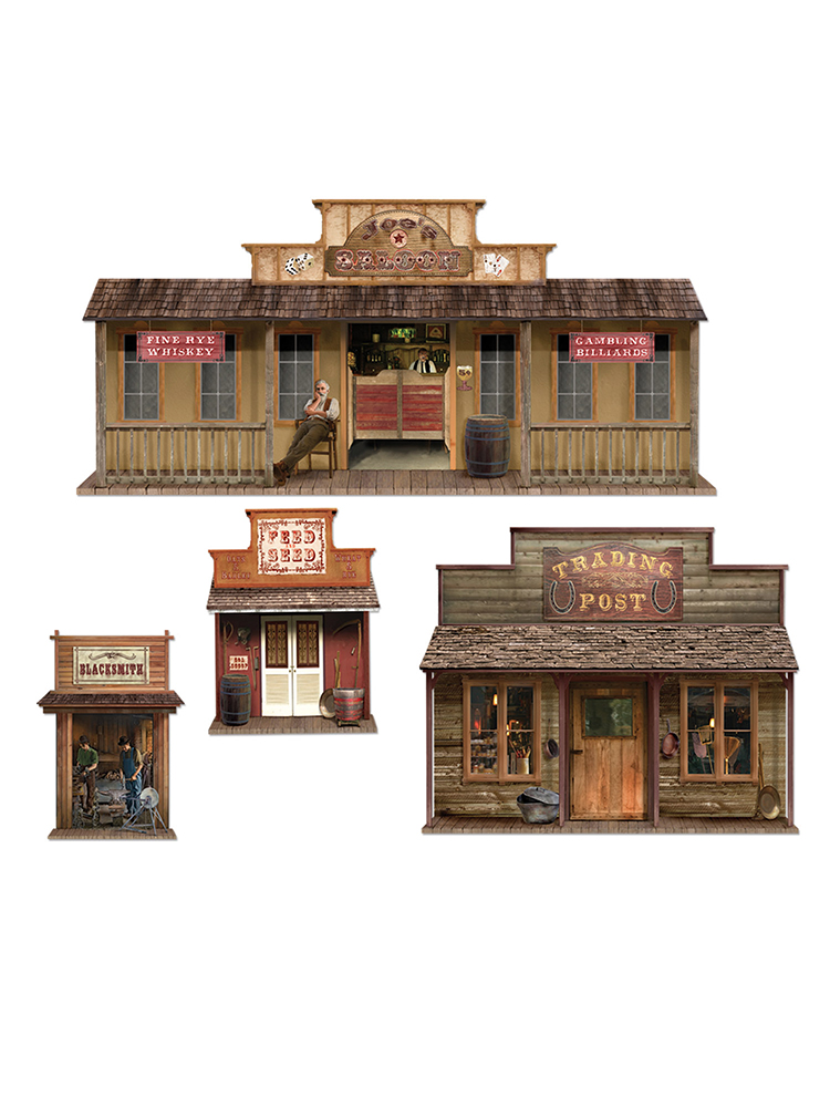 Wild West Town Props