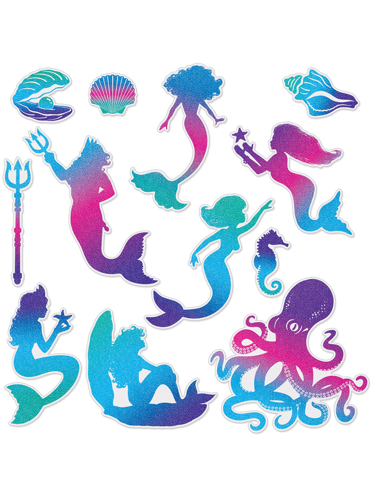 Mermaid Cutouts