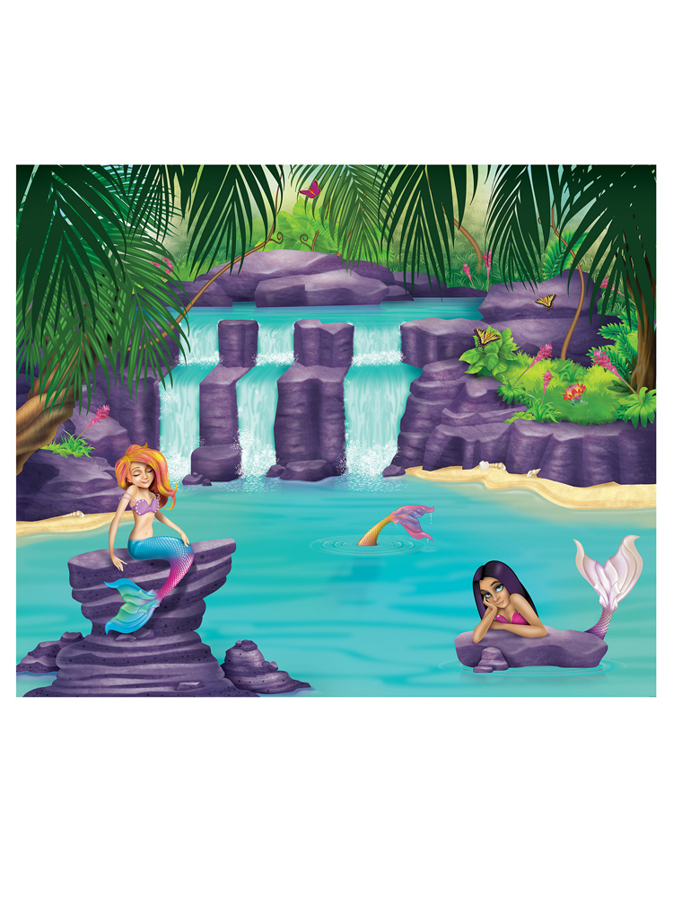 Mermaid Lagoon Insta-Mural