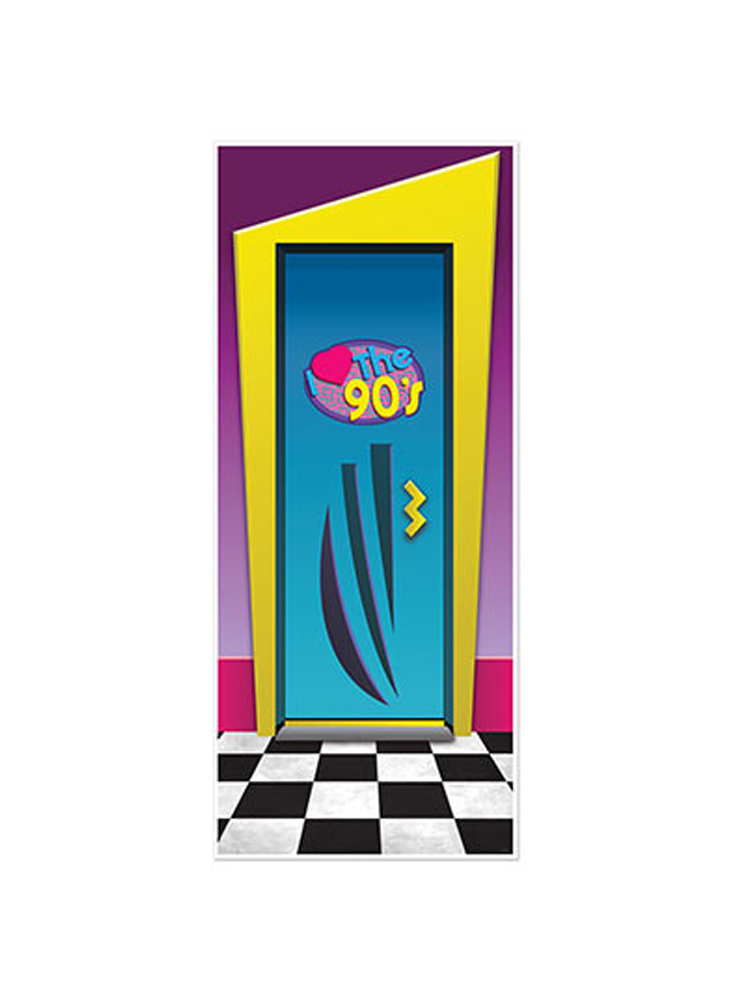 I Love The 90's Door Cover 30" X 6'