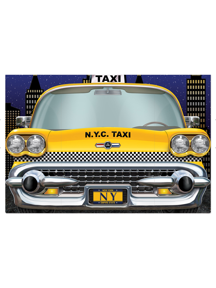 New York City Taxi Photo Prop