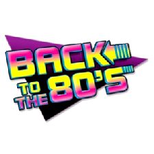 Back To The 80's Sign 