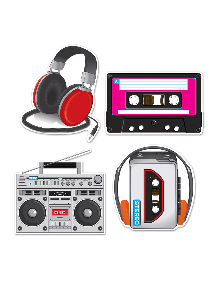 Cassette Player Cutouts 