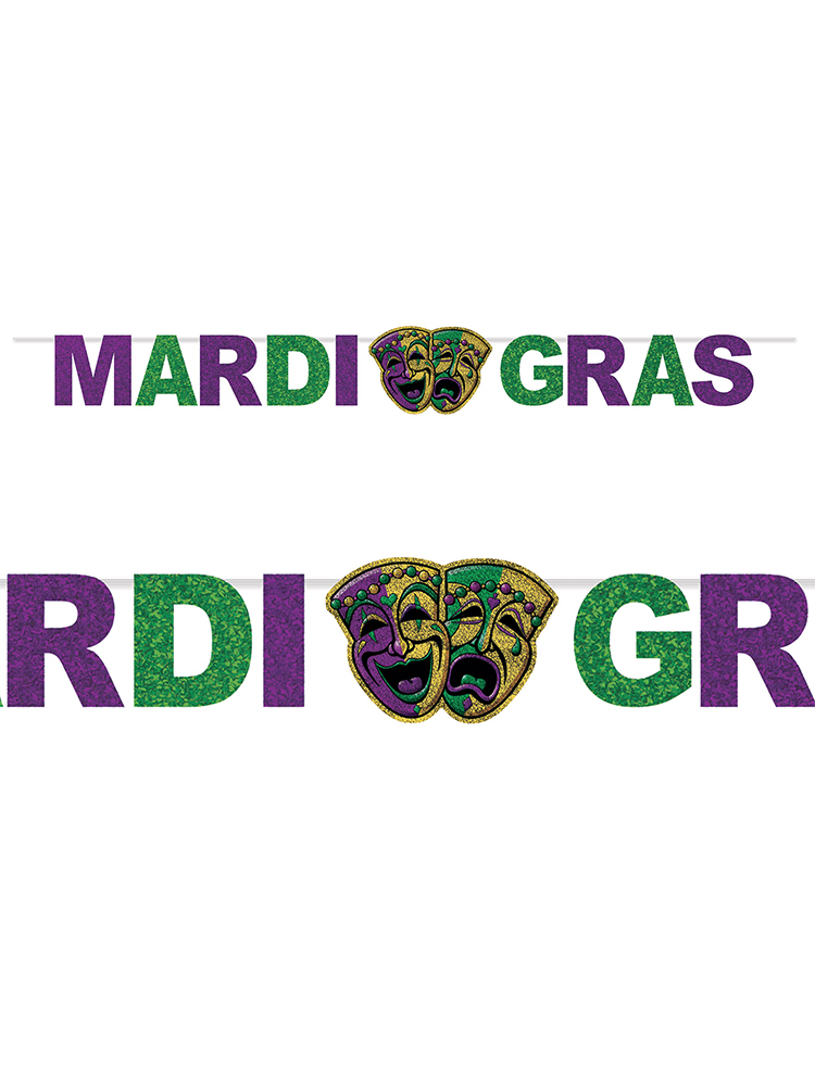 Mardi Gras Streamer