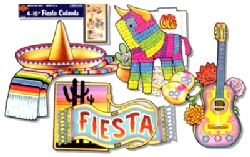 Fiesta Cutouts (4/pkg)