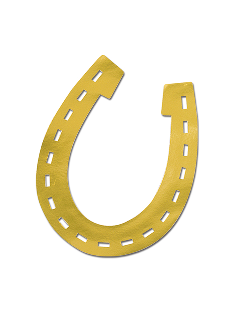 Foil Horseshoe Silhouette