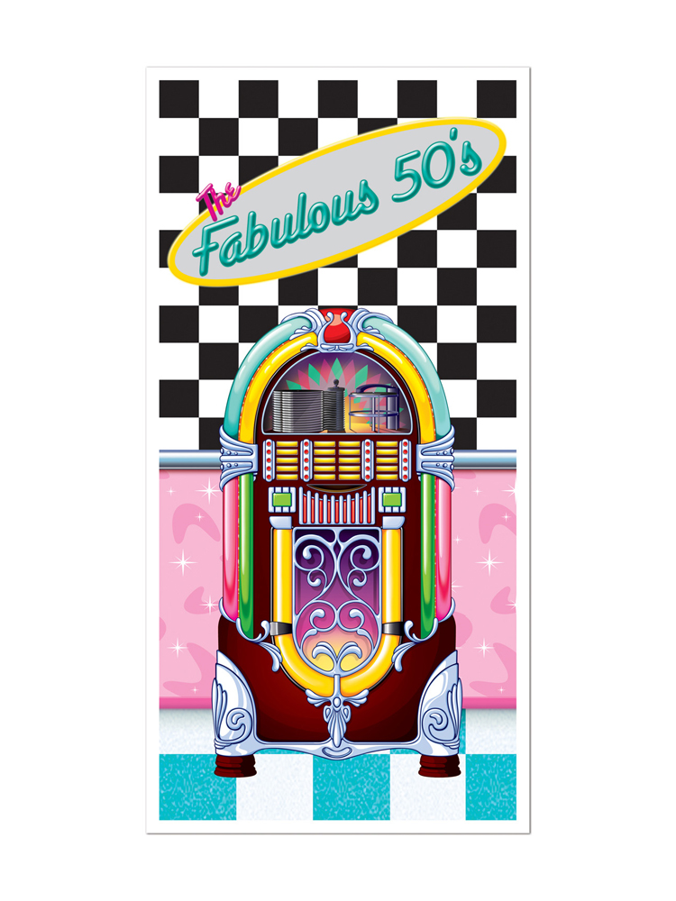 The Fabulous 50's Door Cover