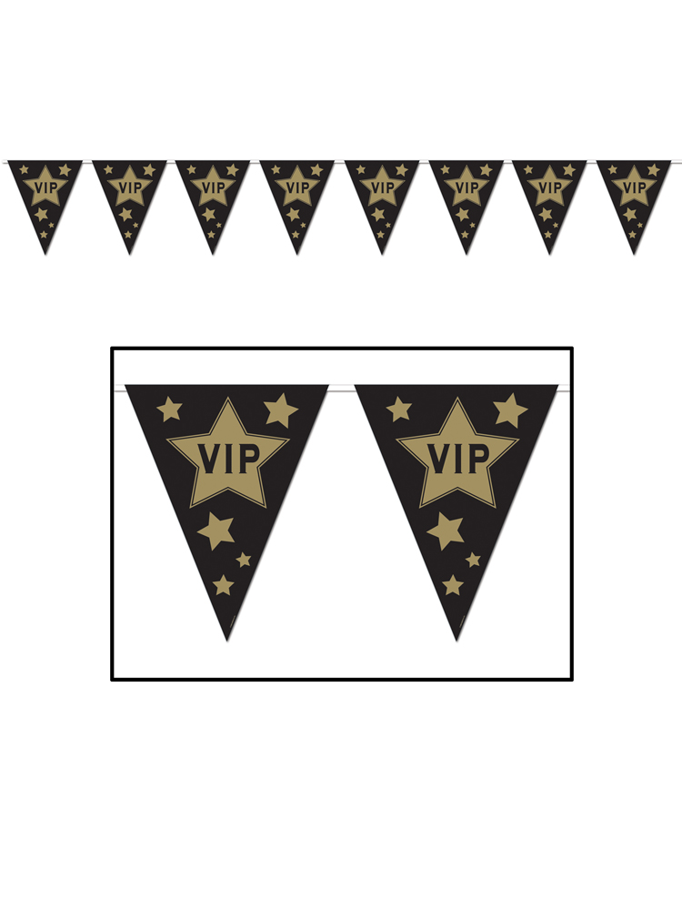 VIP Pennant Banner