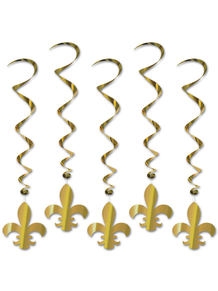 Fleur De Lis Whirls